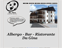 Tablet Screenshot of albergobardagina.com